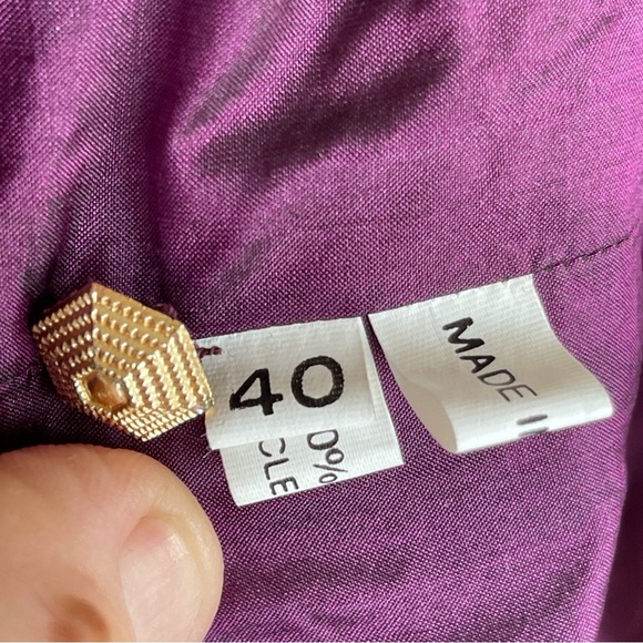 YSA Dupiré Vintage 1980s Silk Hand Beaded Art Vest - Picture 10 of 11